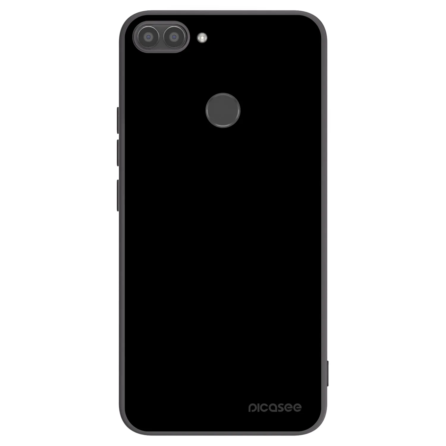 Picasee Huawei P Smart Hülle - Schwarzes Silikon - Black Bliss