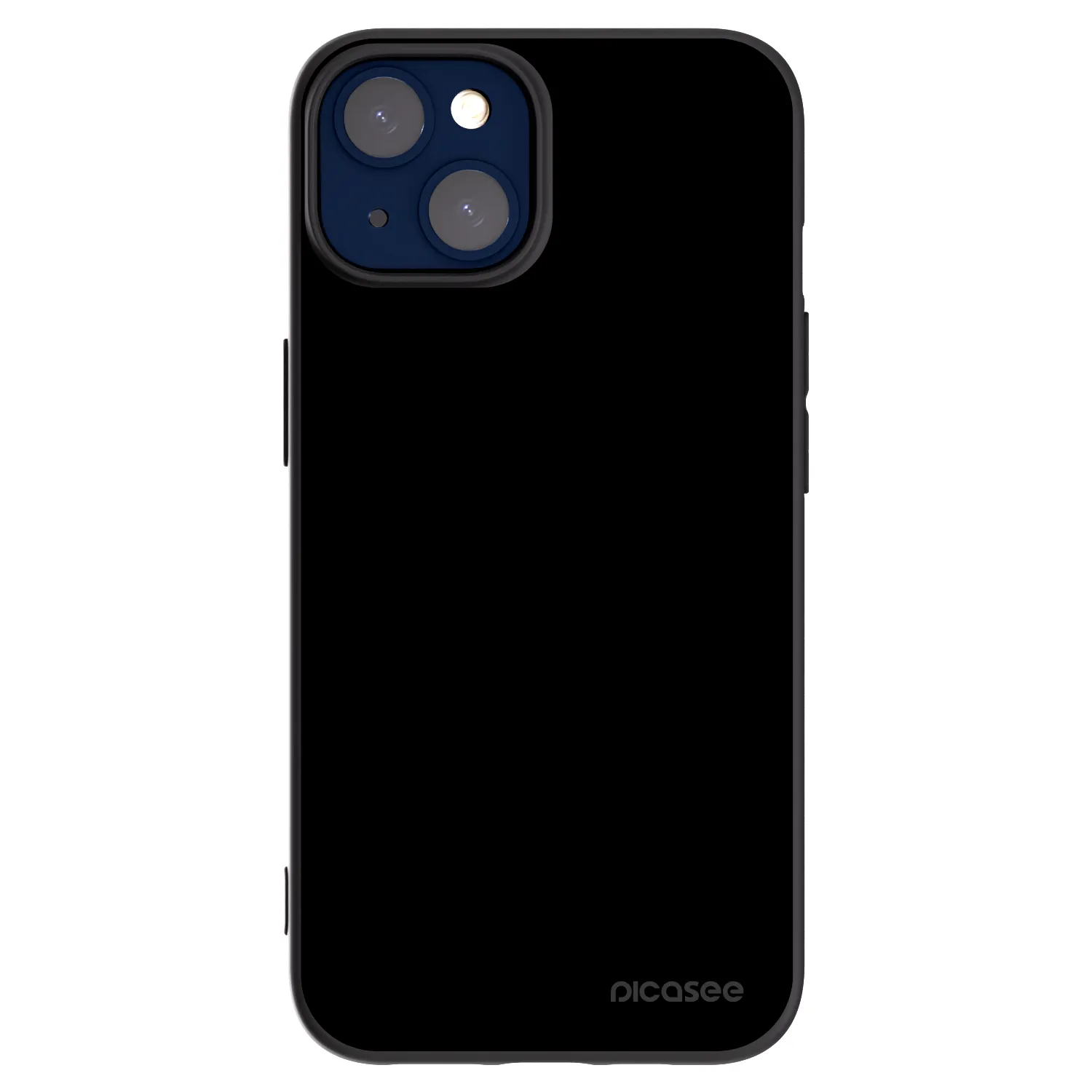 Picasee Apple iPhone 14 Hülle - Schwarzes Silikon - Black Bliss