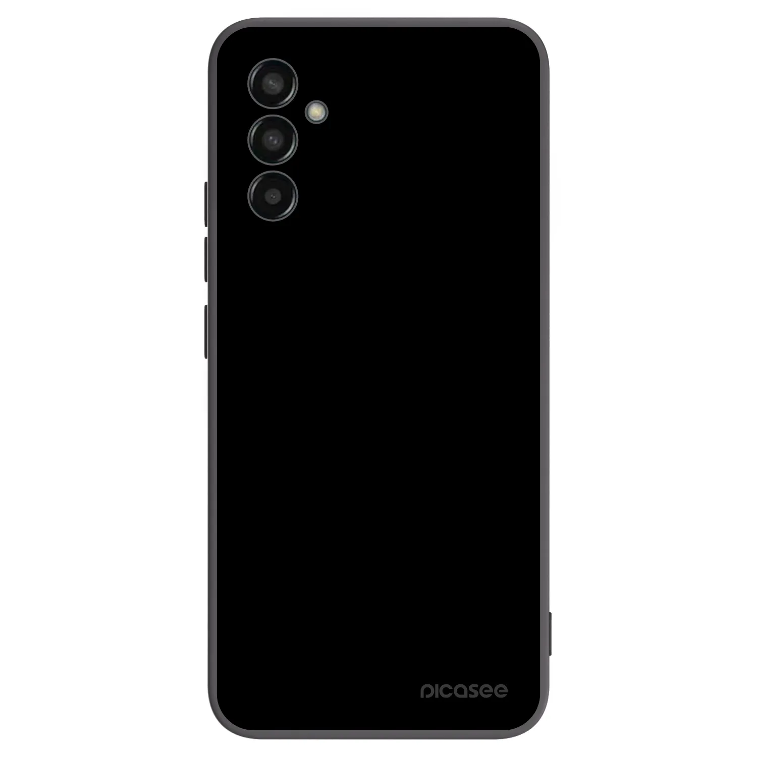 Picasee Samsung Galaxy M13 M135F Hülle - Schwarzes Silikon - Black Bliss