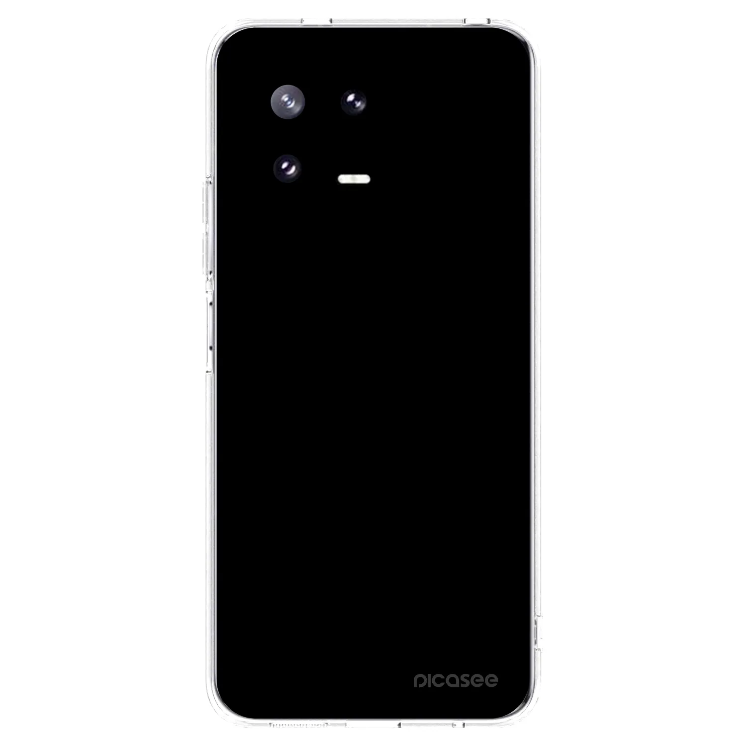 Picasee Xiaomi 13 Pro Hülle - Transparentes Silikon - Black Bliss