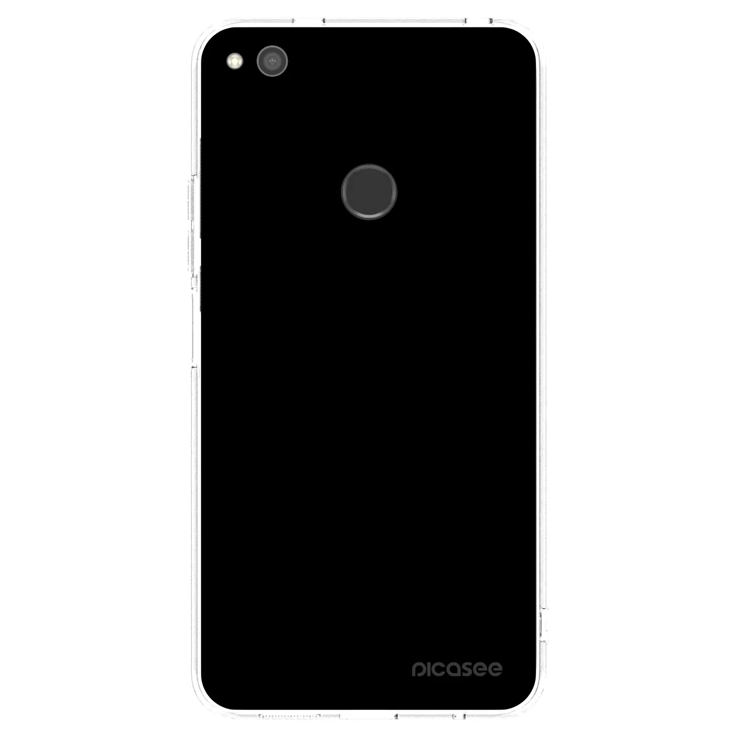 Picasee Huawei P9 Lite 2017 Hülle - Transparentes Silikon - Black Bliss
