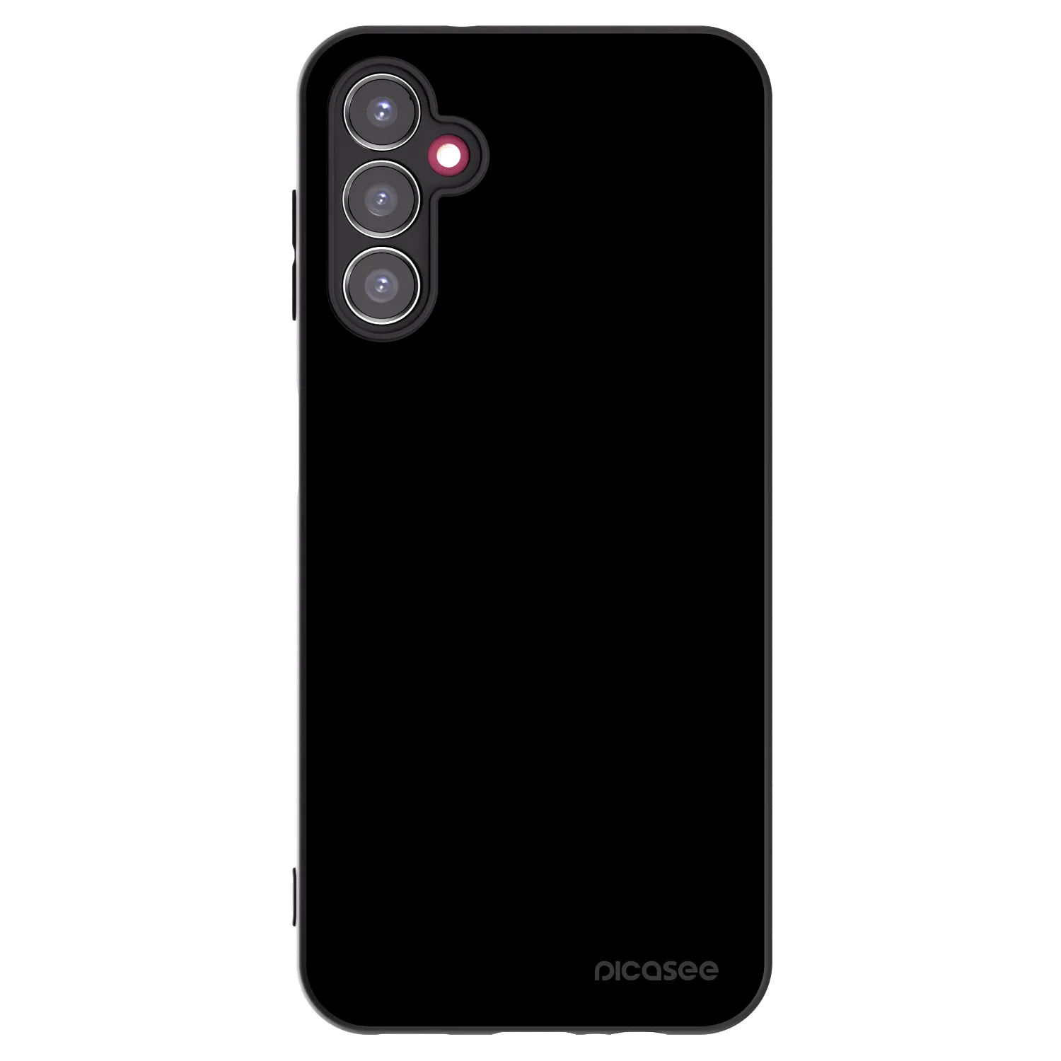 Picasee Samsung Galaxy A14 4G A145R Hülle - Schwarzes Silikon - Black Bliss