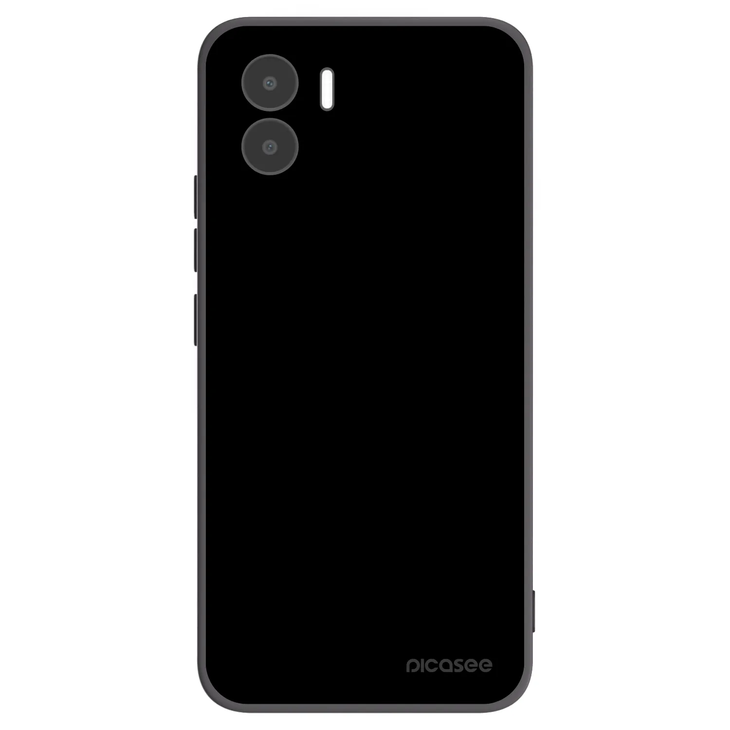 Picasee Xiaomi Redmi A2 Hülle - Schwarzes Silikon - Black Bliss