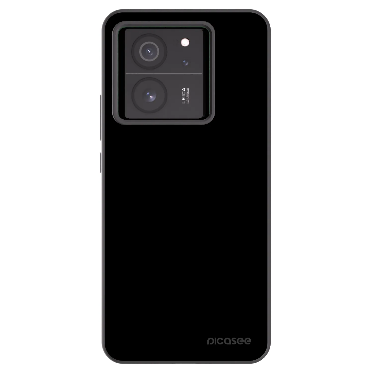 Picasee Xiaomi 13T Hülle - Schwarzes Silikon - Black Bliss