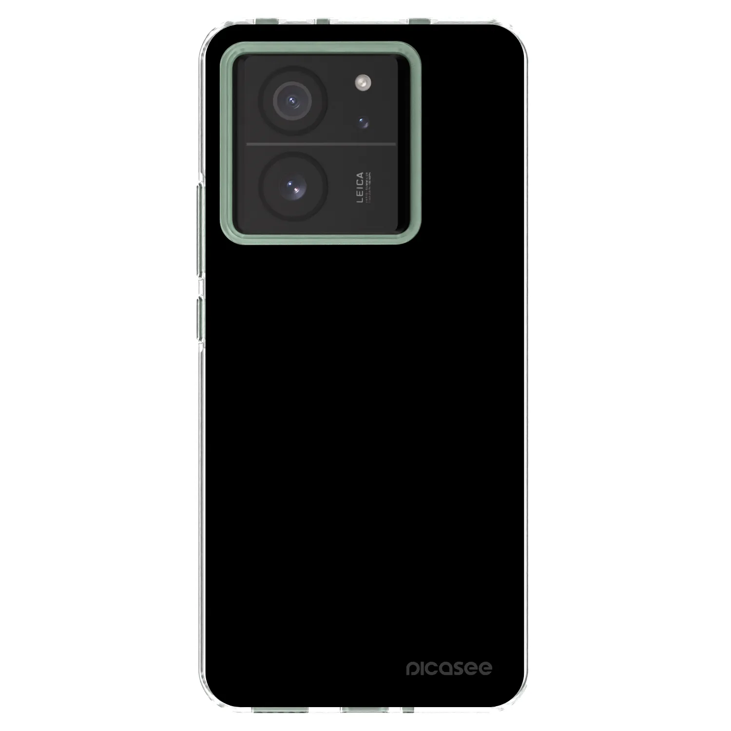 Picasee Xiaomi 13T Pro Hülle - Transparentes Silikon - Black Bliss