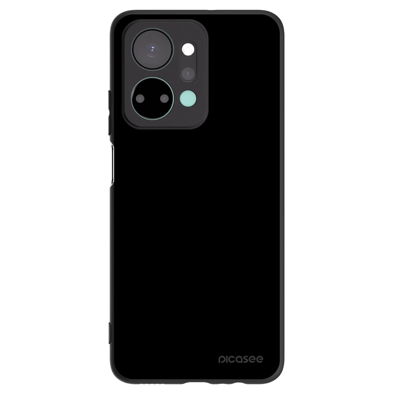 Picasee Honor X7a Hülle - Schwarzes Silikon - Black Bliss