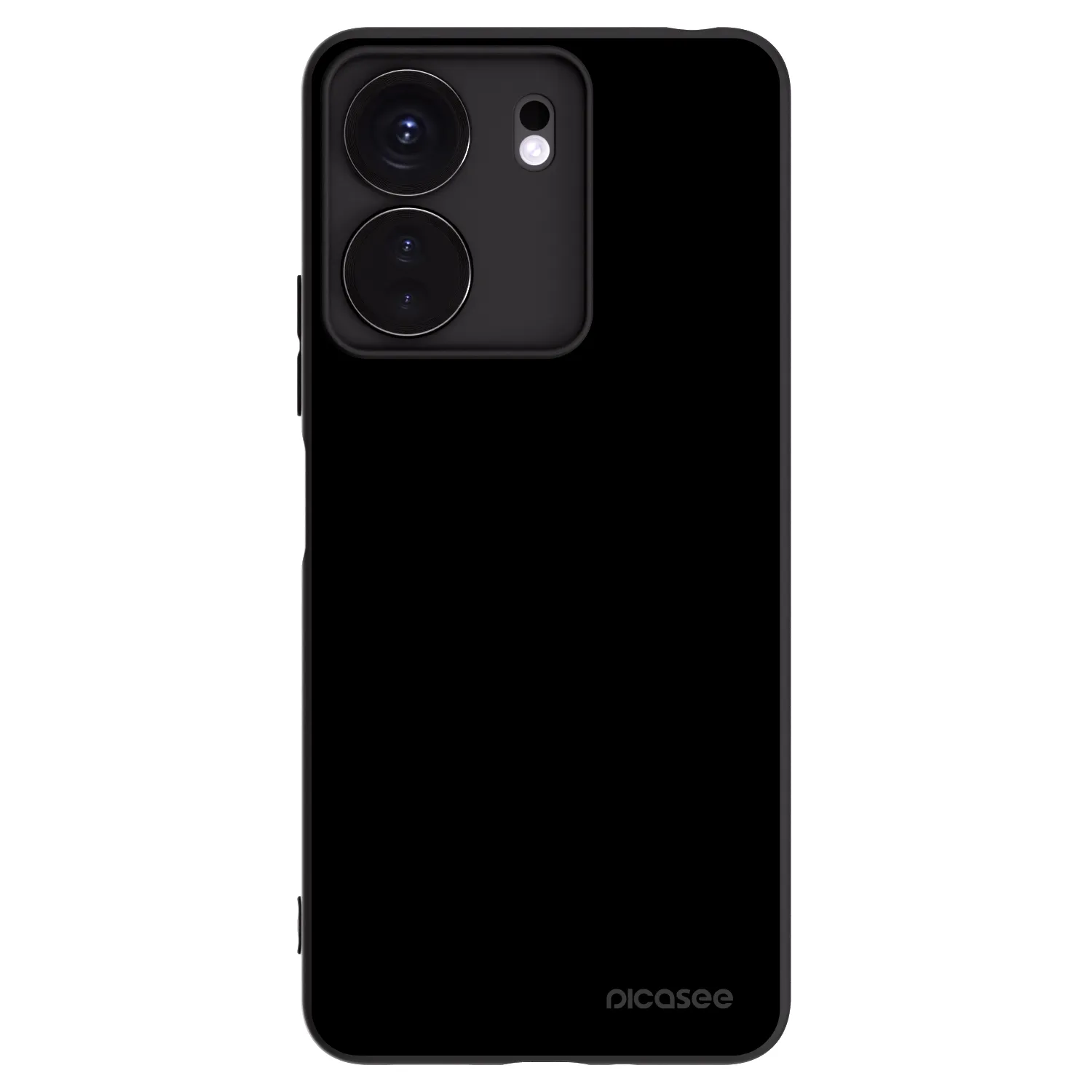 Picasee Xiaomi Redmi 13C 4G Hülle - Schwarzes Silikon - Black Bliss