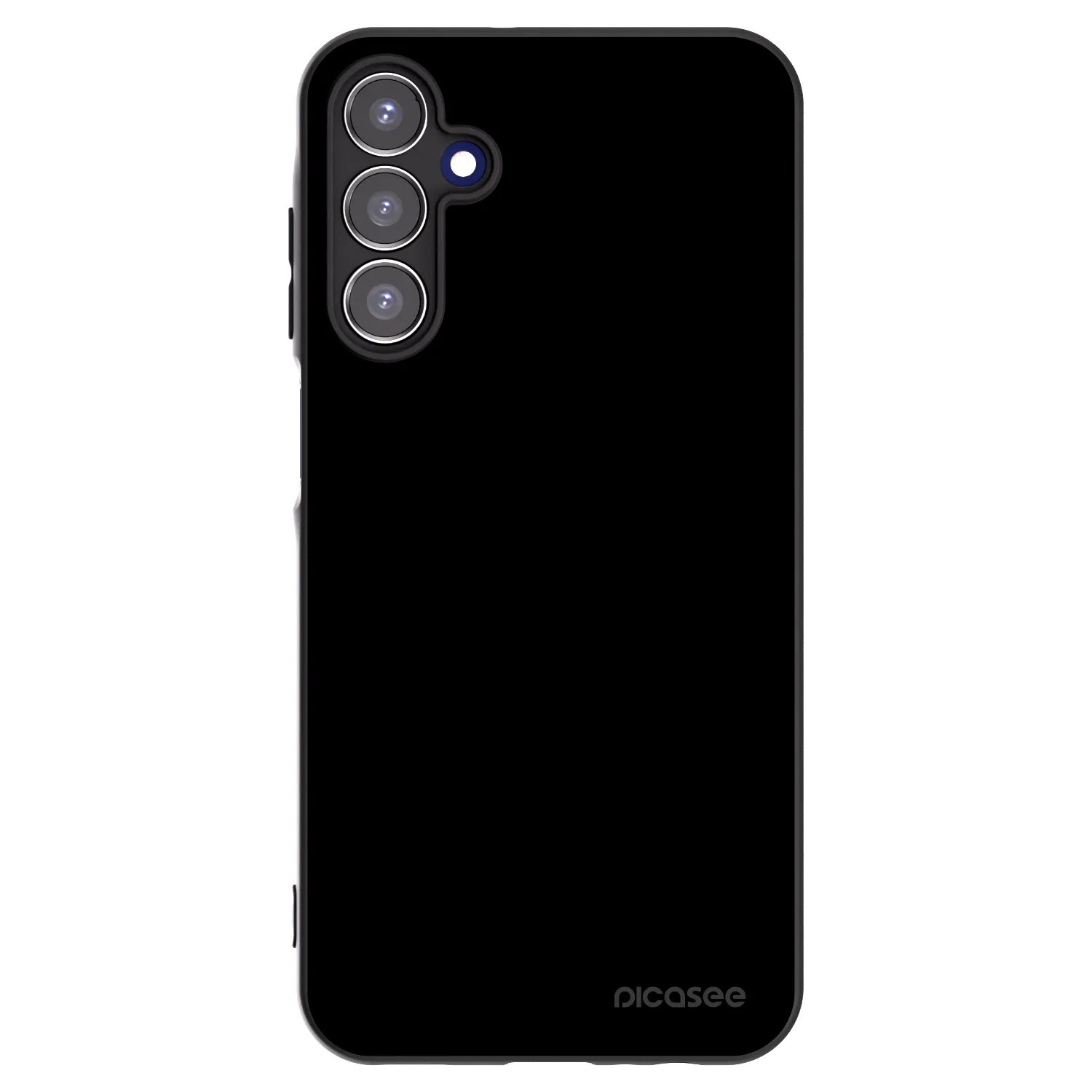 Picasee Samsung Galaxy A15 A155F 4G Hülle - Schwarzes Silikon - Black Bliss