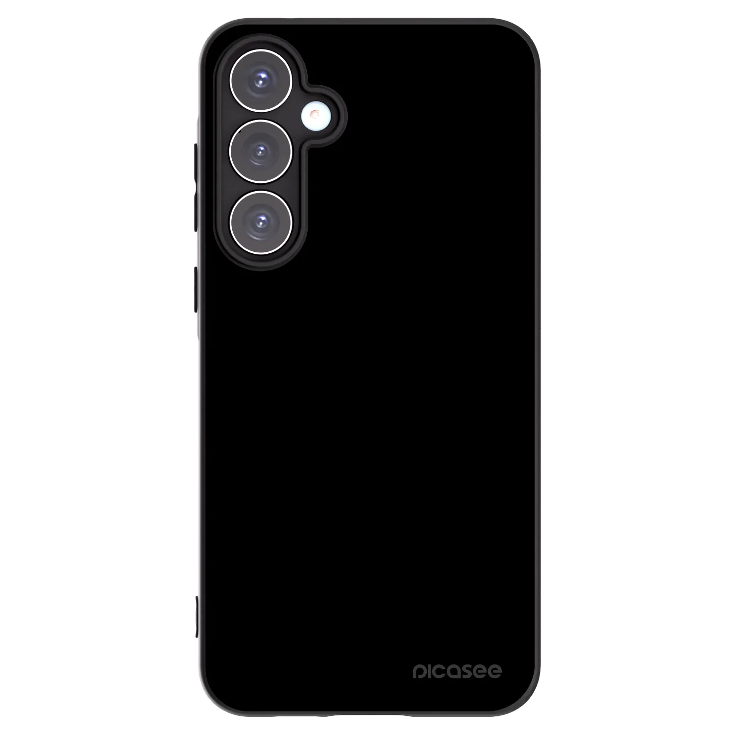 Picasee Samsung Galaxy A55 5G A556B Hülle - Schwarzes Silikon - Black Bliss