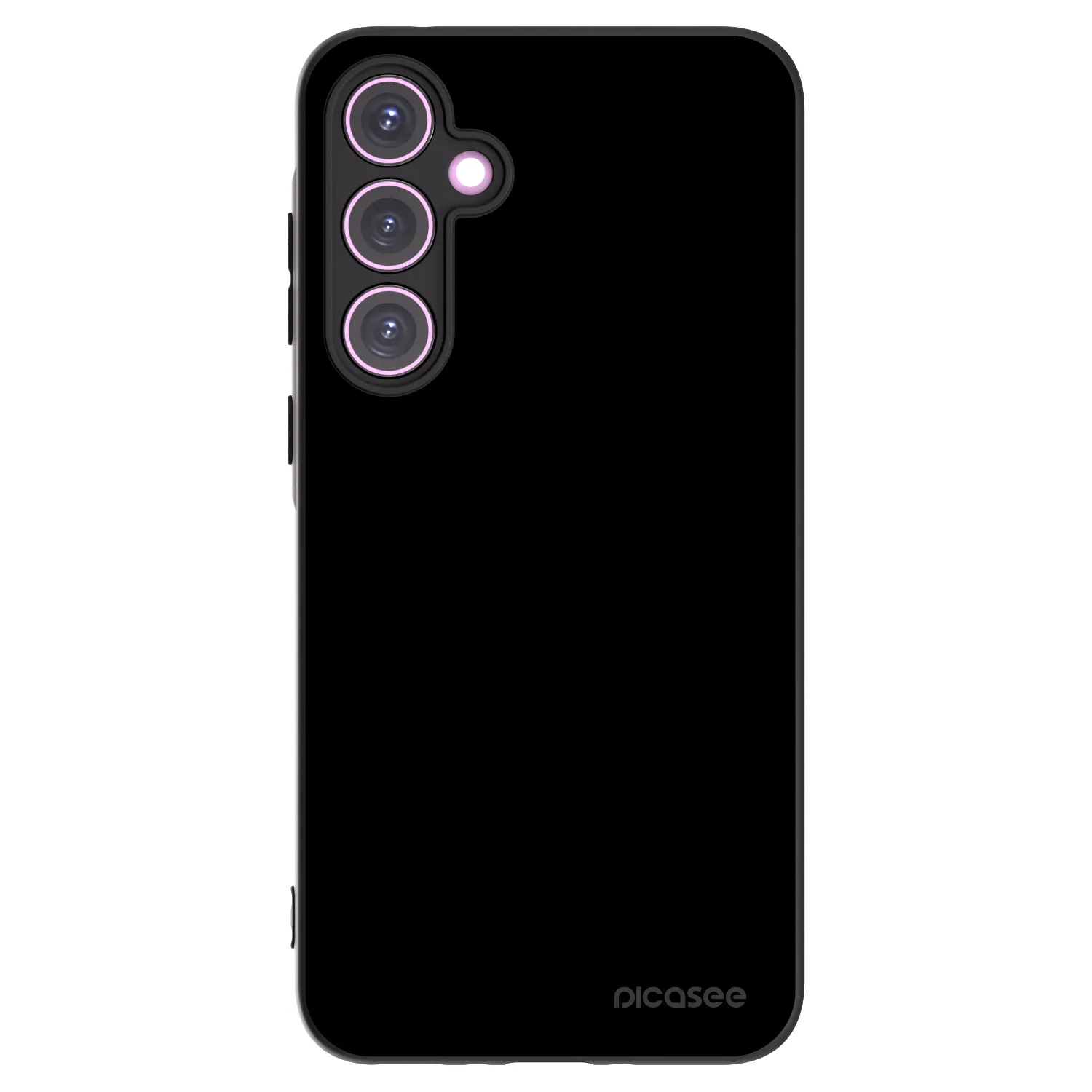Picasee Samsung Galaxy A35 5G A356B Hülle - Schwarzes Silikon - Black Bliss