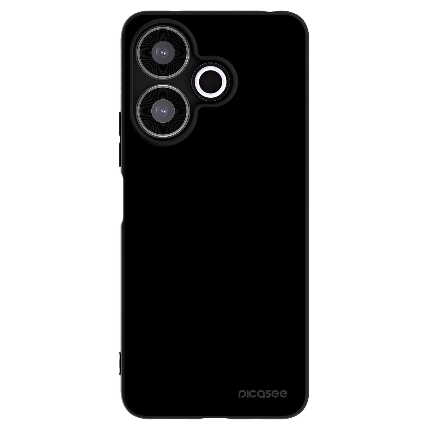 Picasee Xiaomi Redmi 13 4G Hülle - Schwarzes Silikon - Black Bliss