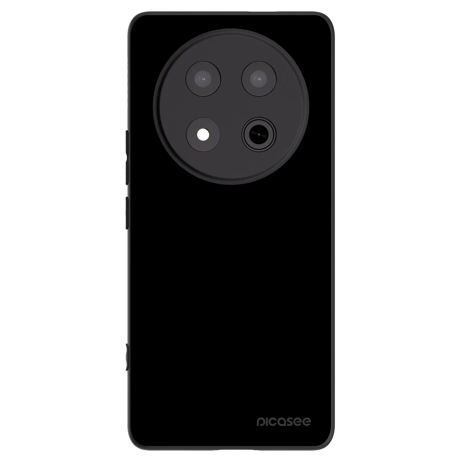 Picasee Honor Magic7 Lite 5G Hülle - Schwarzes Silikon - Black Bliss