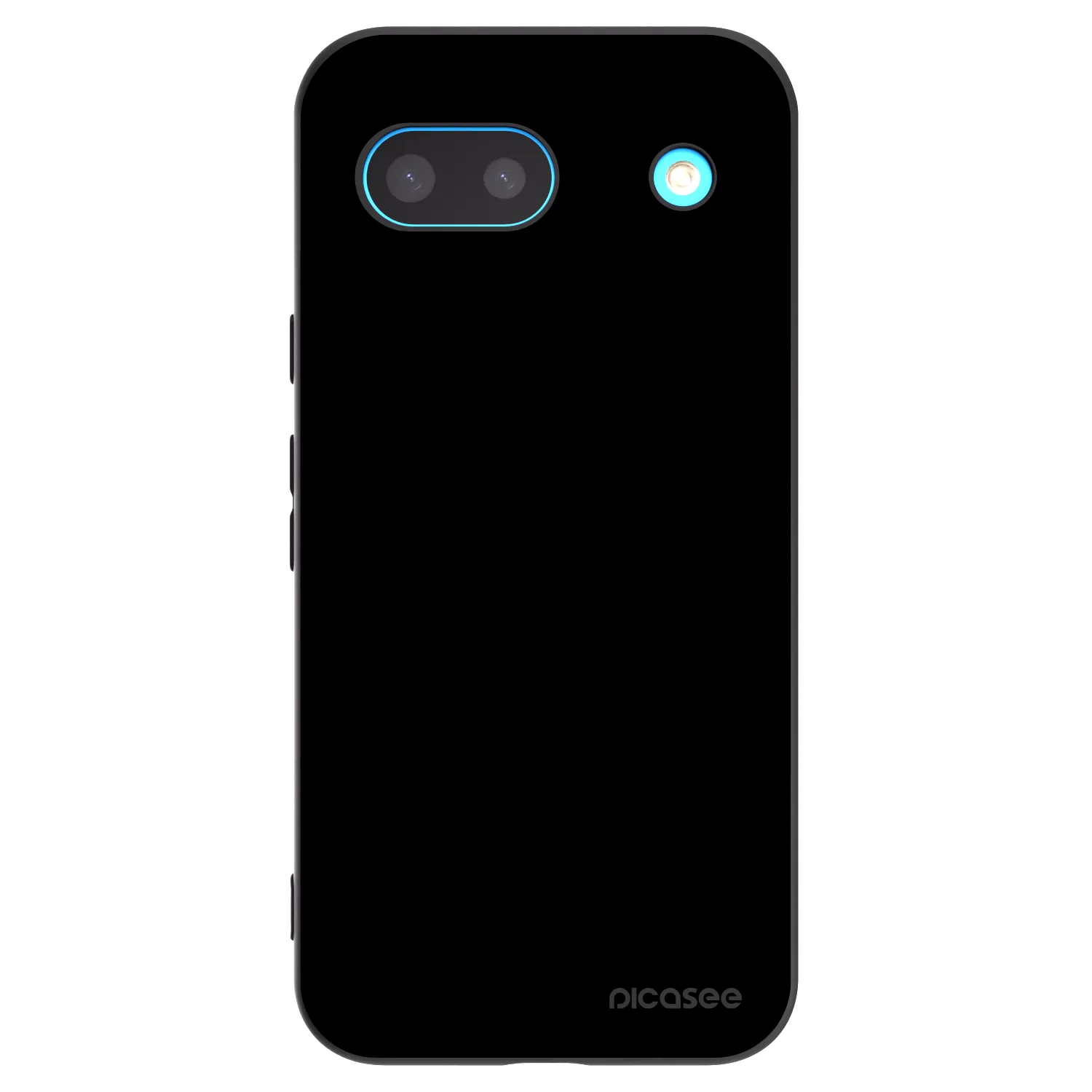 Picasee Google Pixel 8 Hülle - Schwarzes Silikon - Black Bliss