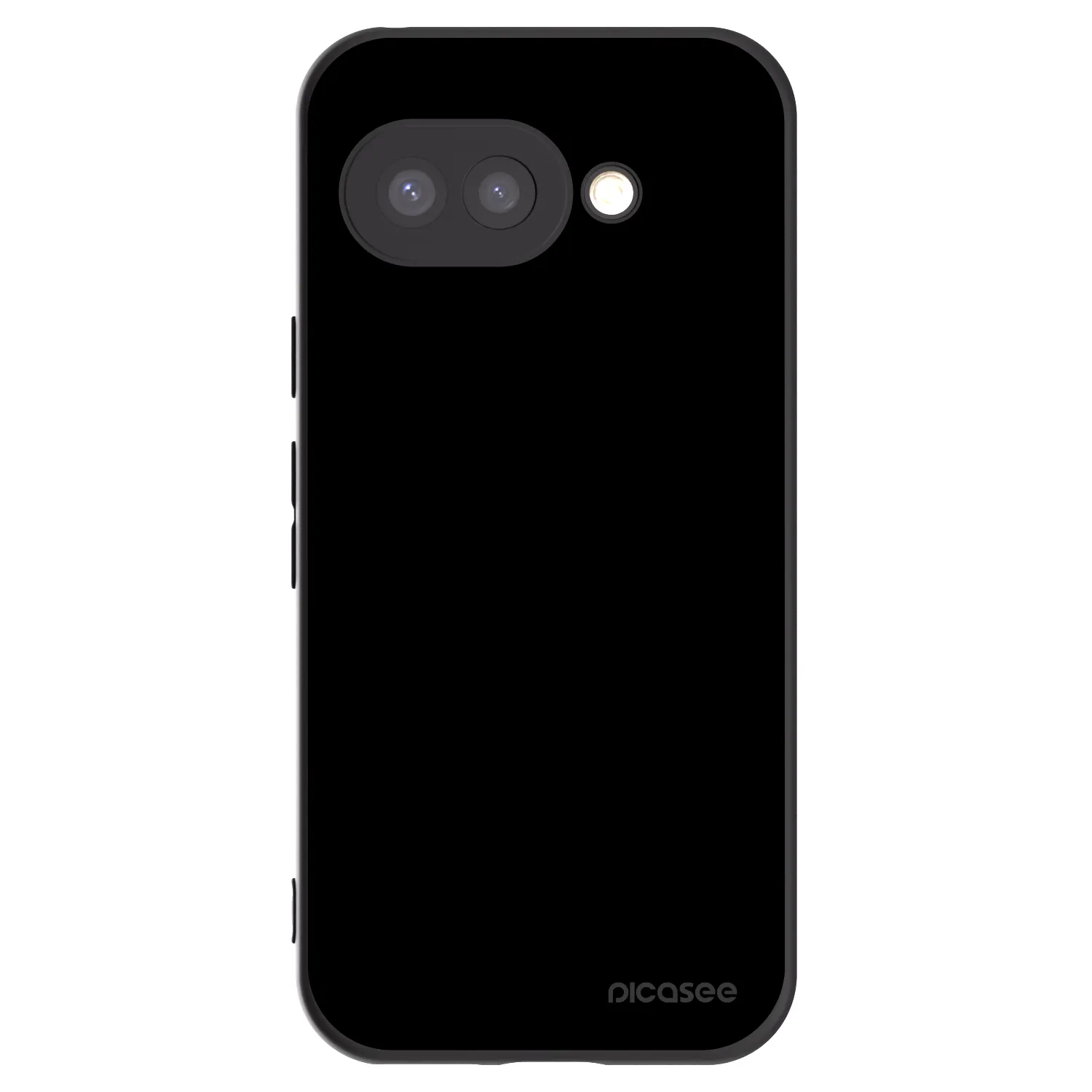 Picasee Google Pixel 9a Hülle - Schwarzes Silikon - Black Bliss