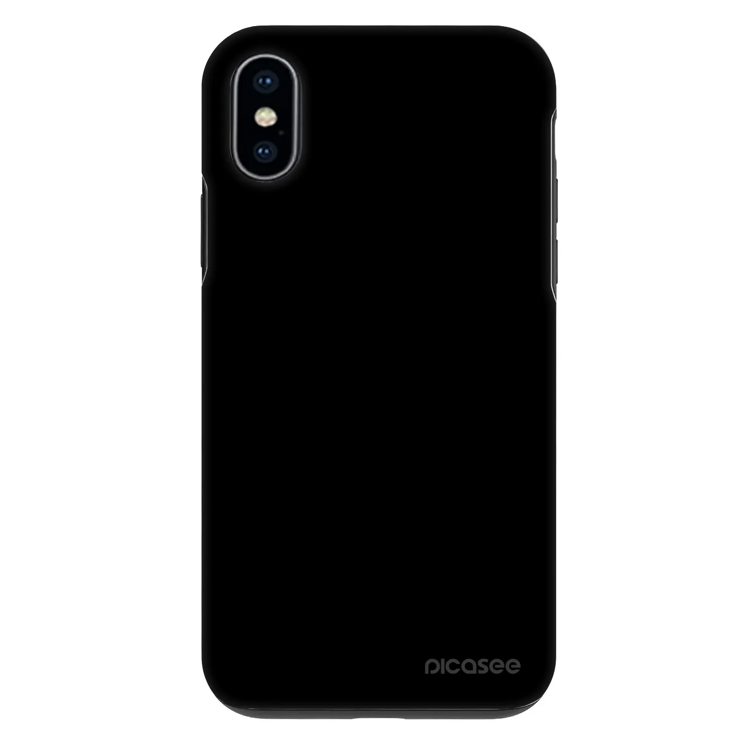 Picasee Fashion Case für Apple iPhone X/XS - Black Bliss