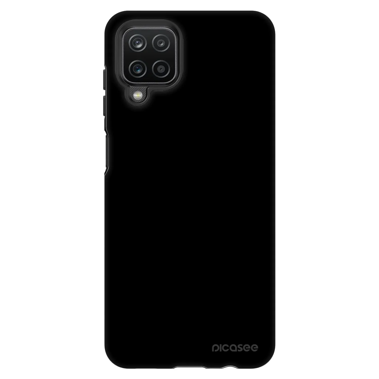 Picasee Fashion Case für Samsung Galaxy A12 A125F - Black Bliss