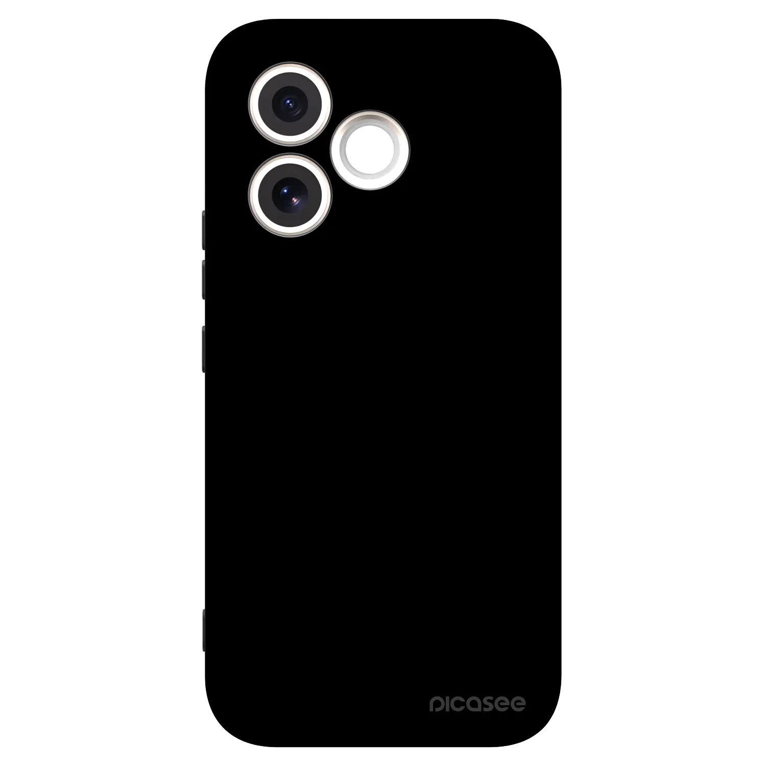 Picasee Honor 600 Lite Hülle - Schwarzes Silikon - Black Bliss