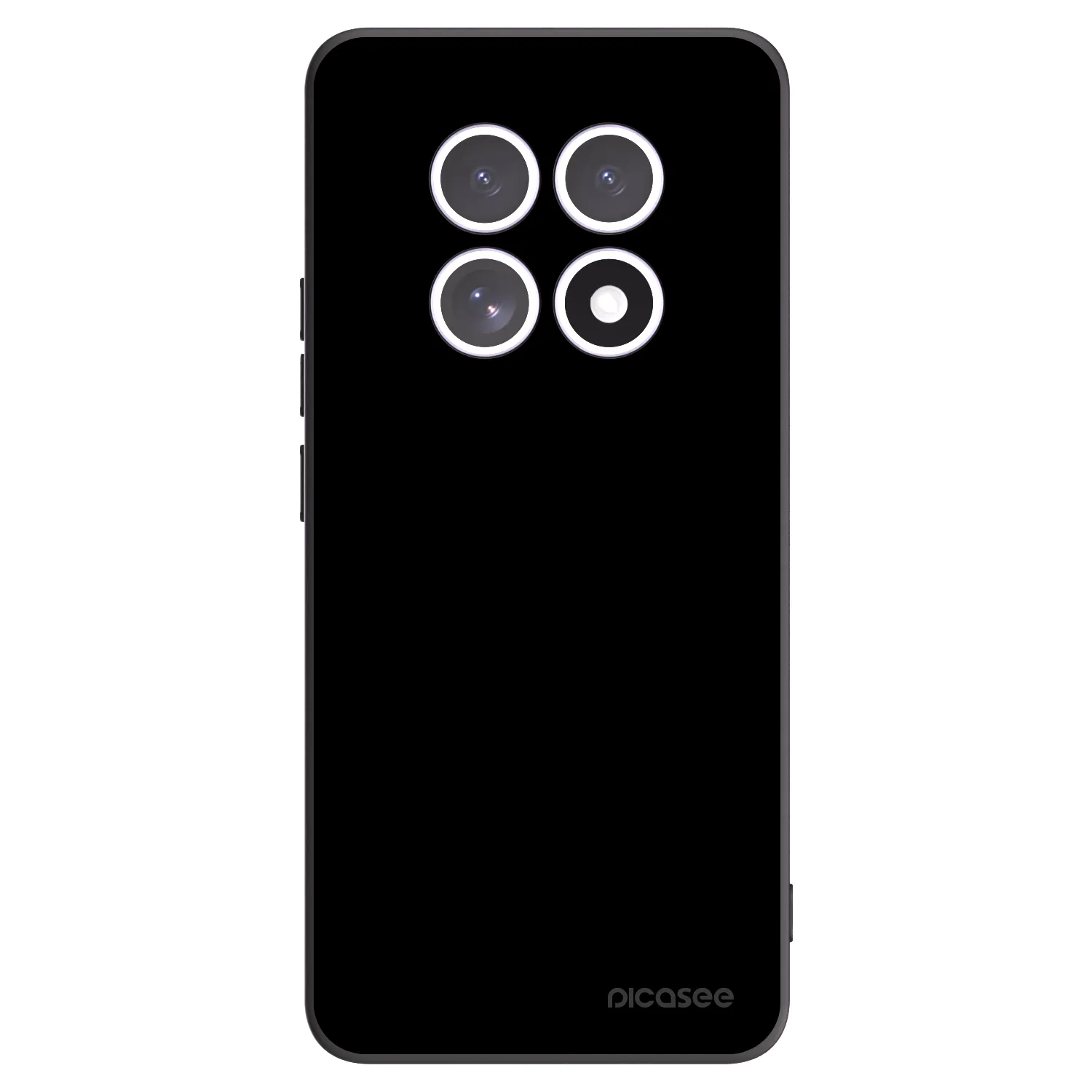Picasee Xiaomi Redmi Note 15 5G Hülle - Schwarzes Silikon - Black Bliss