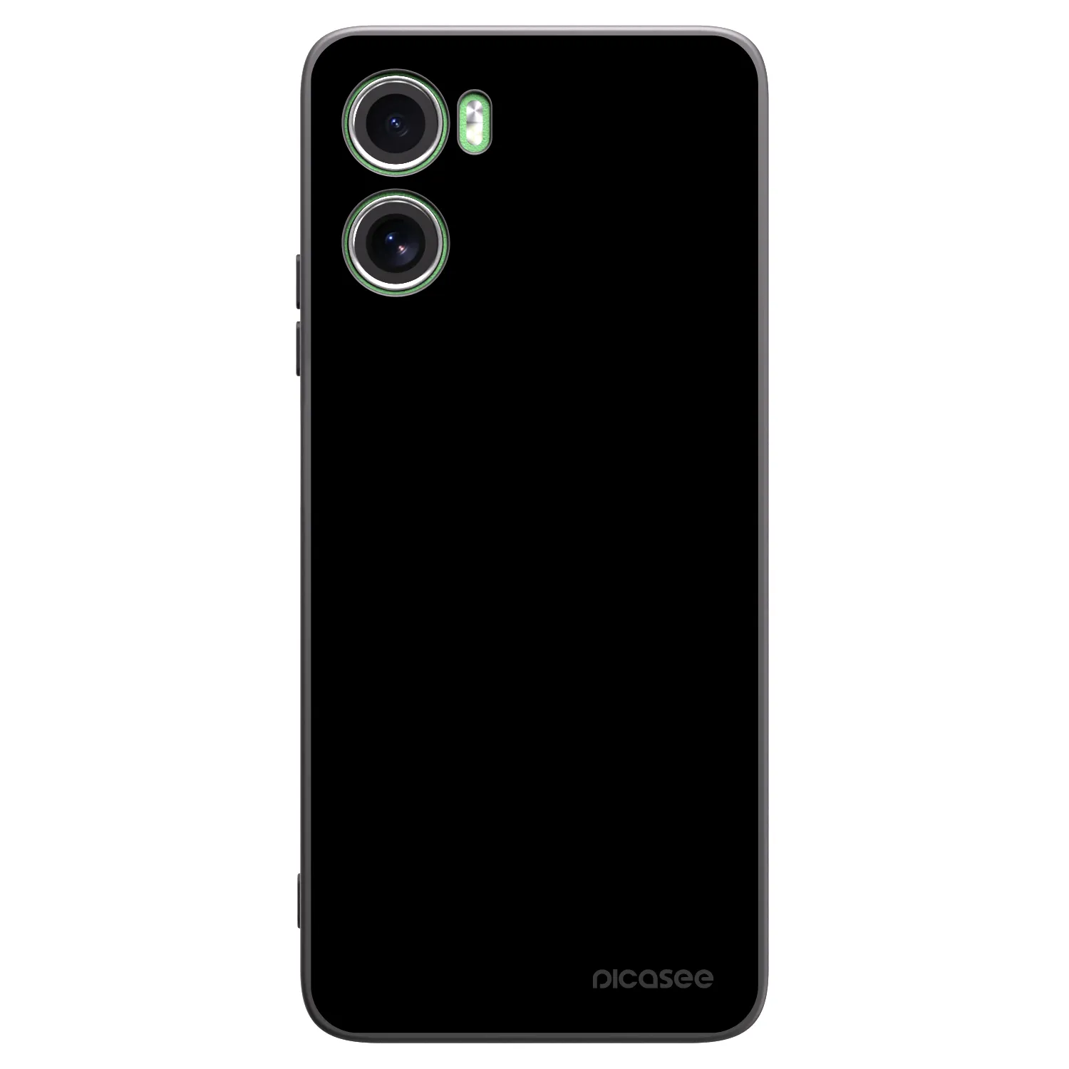 Picasee Motorola Moto G06 Hülle - Schwarzes Silikon - Black Bliss