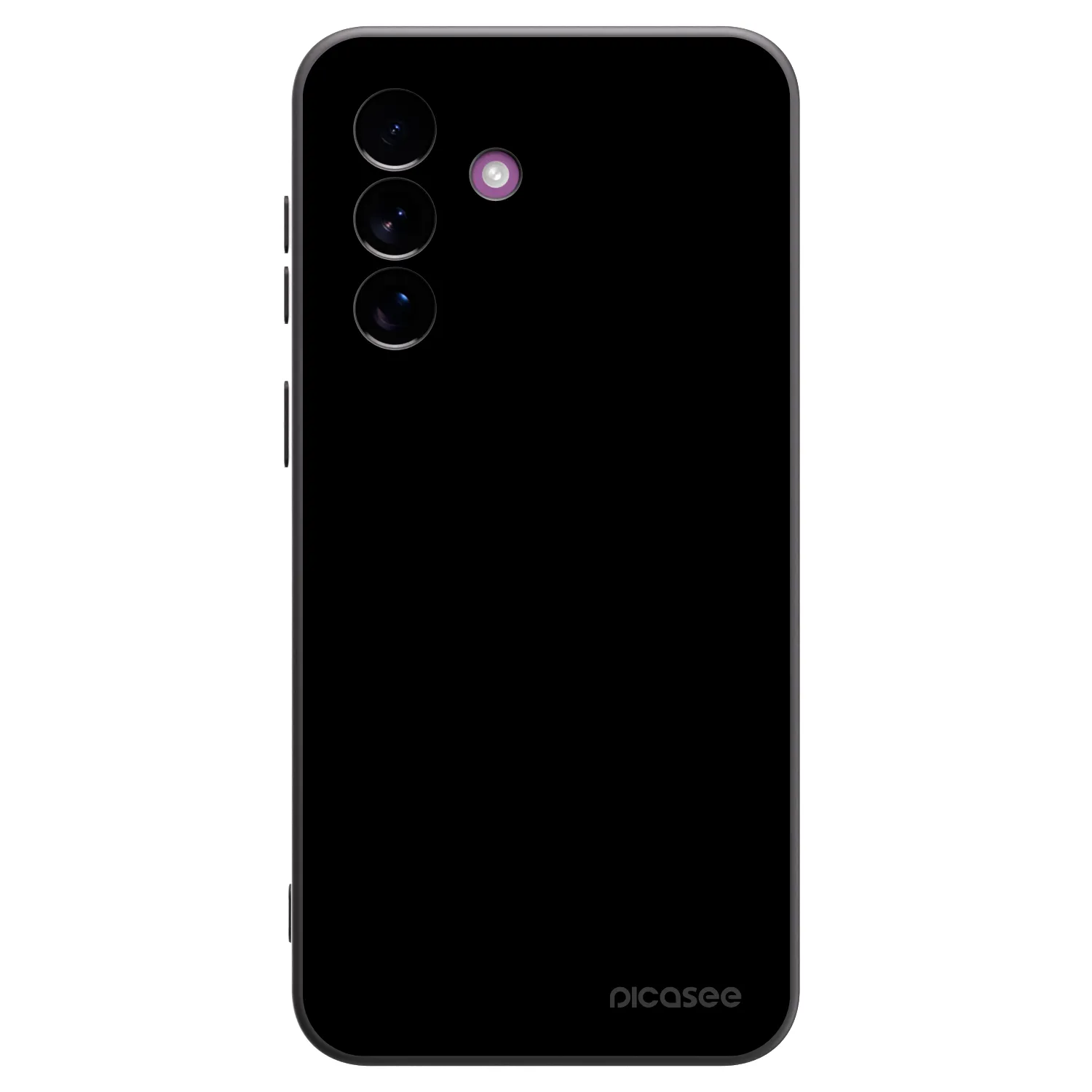 Picasee Samsung Galaxy A37 Hülle - Schwarzes Silikon - Black Bliss
