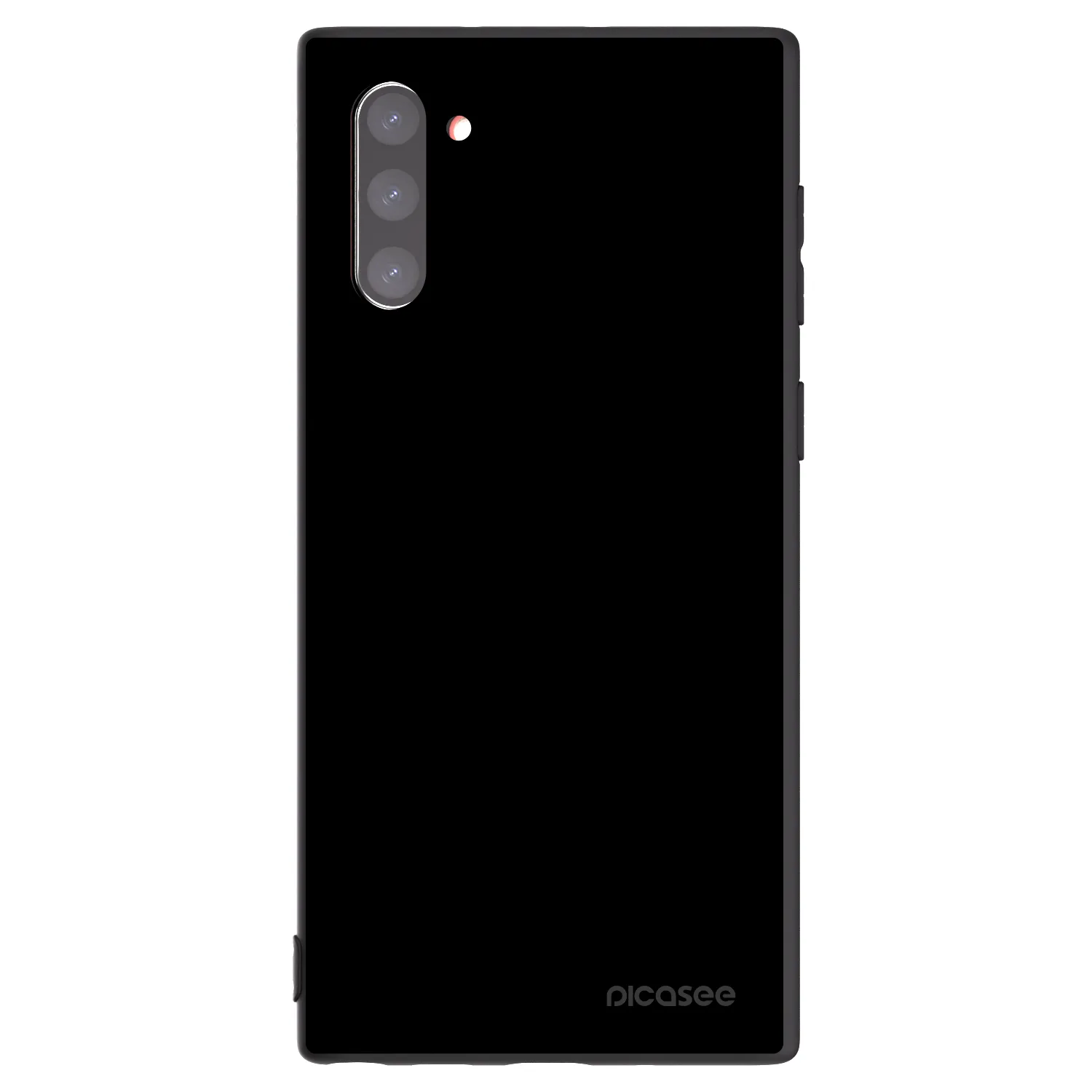 Picasee Samsung Galaxy Note 10 N970F Hülle - Schwarzes Silikon - Black Bliss