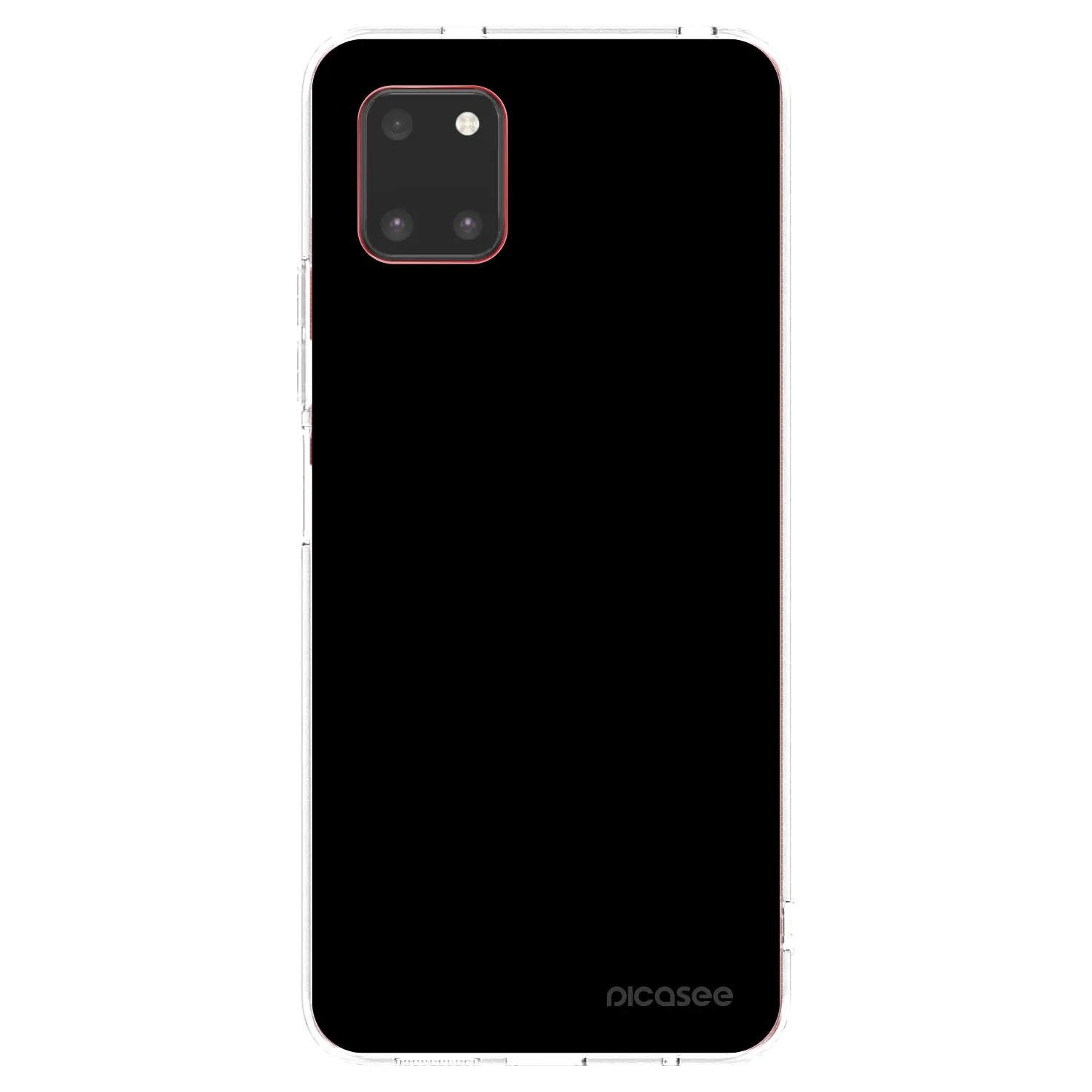 Picasee Samsung Galaxy Note 10 Lite N770F Hülle - Transparentes Silikon - Black Bliss