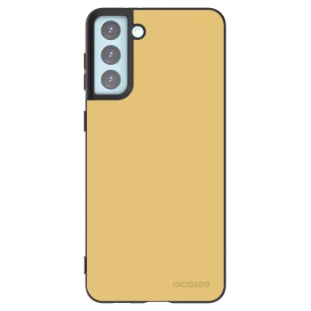 Picasee Samsung Galaxy S21+ 5G G996F Hülle - Schwarzes Silikon - Canary Crystal