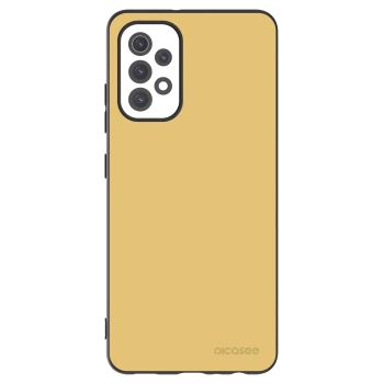 Picasee Samsung Galaxy A32 5G A326B Hülle - Schwarzes Silikon - Canary Crystal