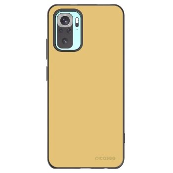 Picasee Xiaomi Redmi Note 10 Pro Hülle - Schwarzes Silikon - Canary Crystal