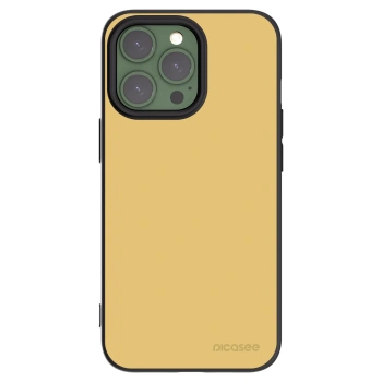 Picasee Apple iPhone 13 Pro Hülle - Schwarzes Silikon - Canary Crystal