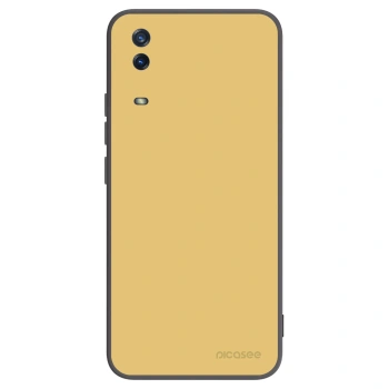 Picasee Vivo Y11s Hülle - Schwarzes Silikon - Canary Crystal