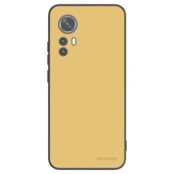 Picasee Xiaomi 12 Hülle - Schwarzes Silikon - Canary Crystal