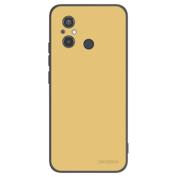 Picasee Xiaomi Redmi 12C Hülle - Schwarzes Silikon - Canary Crystal