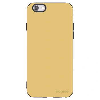 Picasee Apple iPhone 6/6S Hülle - Schwarzes Silikon - Canary Crystal
