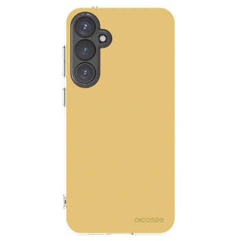 Picasee Samsung Galaxy S23 FE S711B Hülle - Transparentes Silikon - Canary Crystal