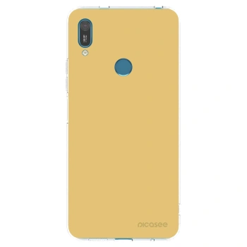 Picasee Huawei Y7 2019 Hülle - Transparentes Silikon - Canary Crystal