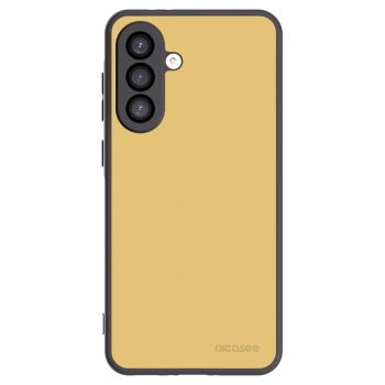 Picasee Samsung Galaxy A26 5G A266B Hülle - Schwarzes Silikon - Canary Crystal