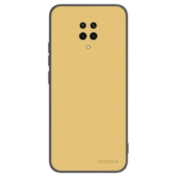 Picasee Xiaomi Redmi Note 9 Pro Hülle - Schwarzes Silikon - Canary Crystal