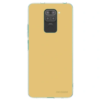 Picasee Xiaomi Redmi Note 9 Hülle - Schwarzes Silikon - Canary Crystal