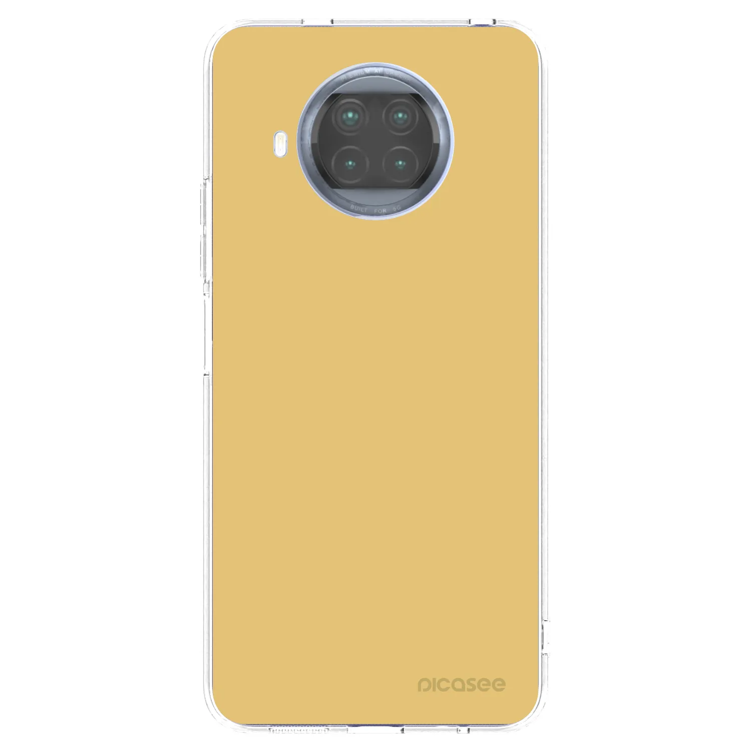 Picasee Xiaomi Mi 10T Lite Hülle - Transparentes Silikon - Canary Crystal