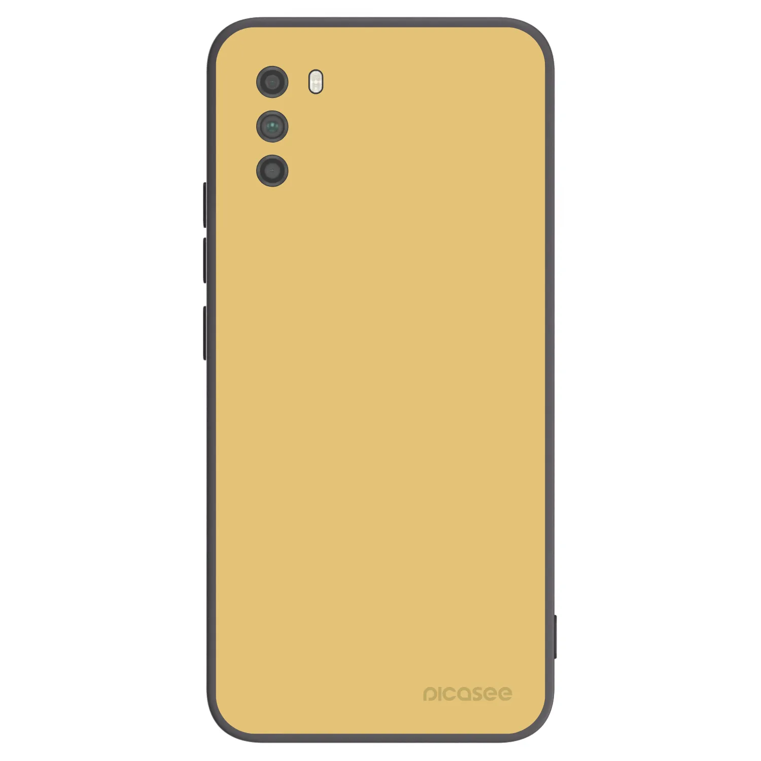 Picasee Xiaomi Poco M3 Hülle - Schwarzes Silikon - Canary Crystal