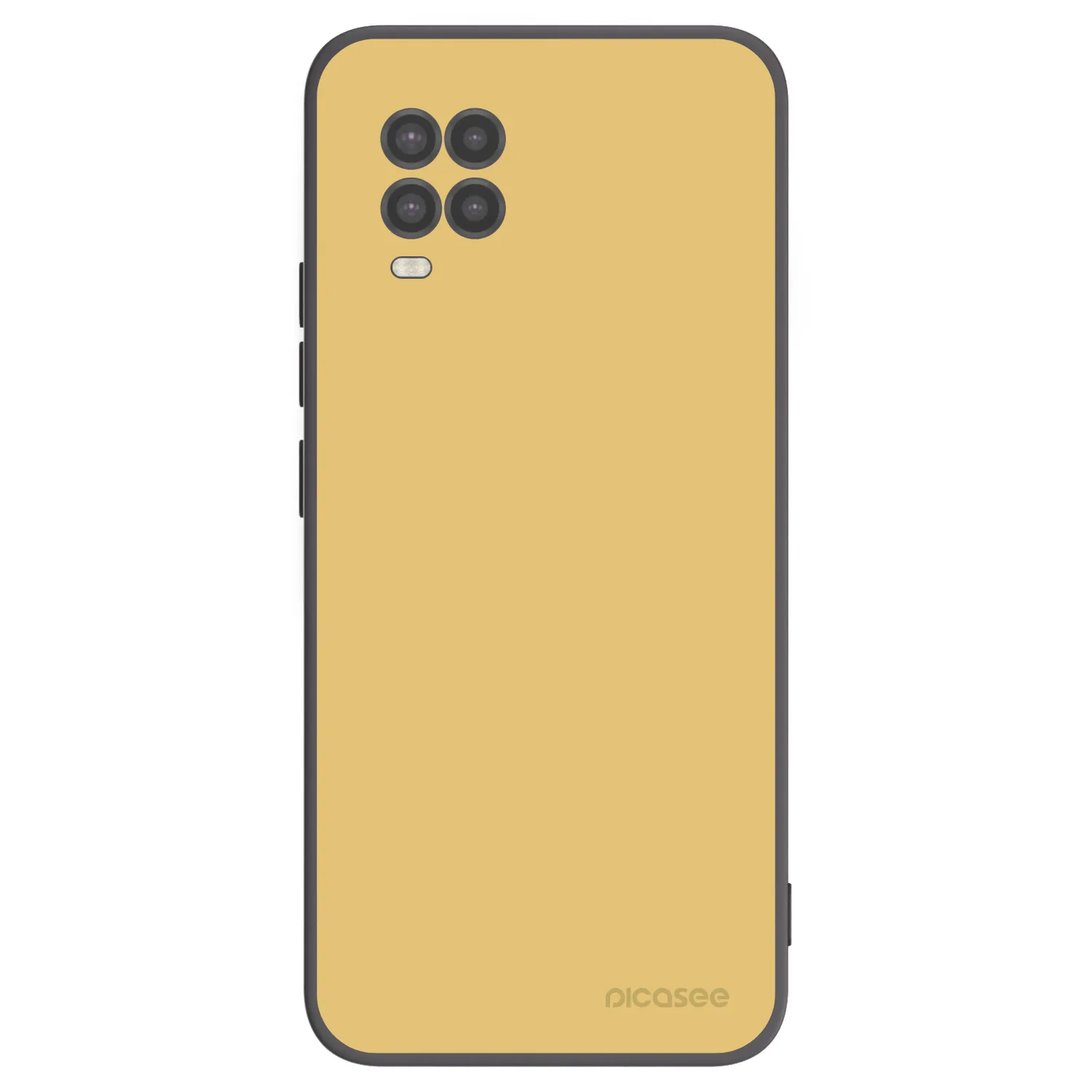Picasee Xiaomi Mi 10 Lite Hülle - Schwarzes Silikon - Canary Crystal