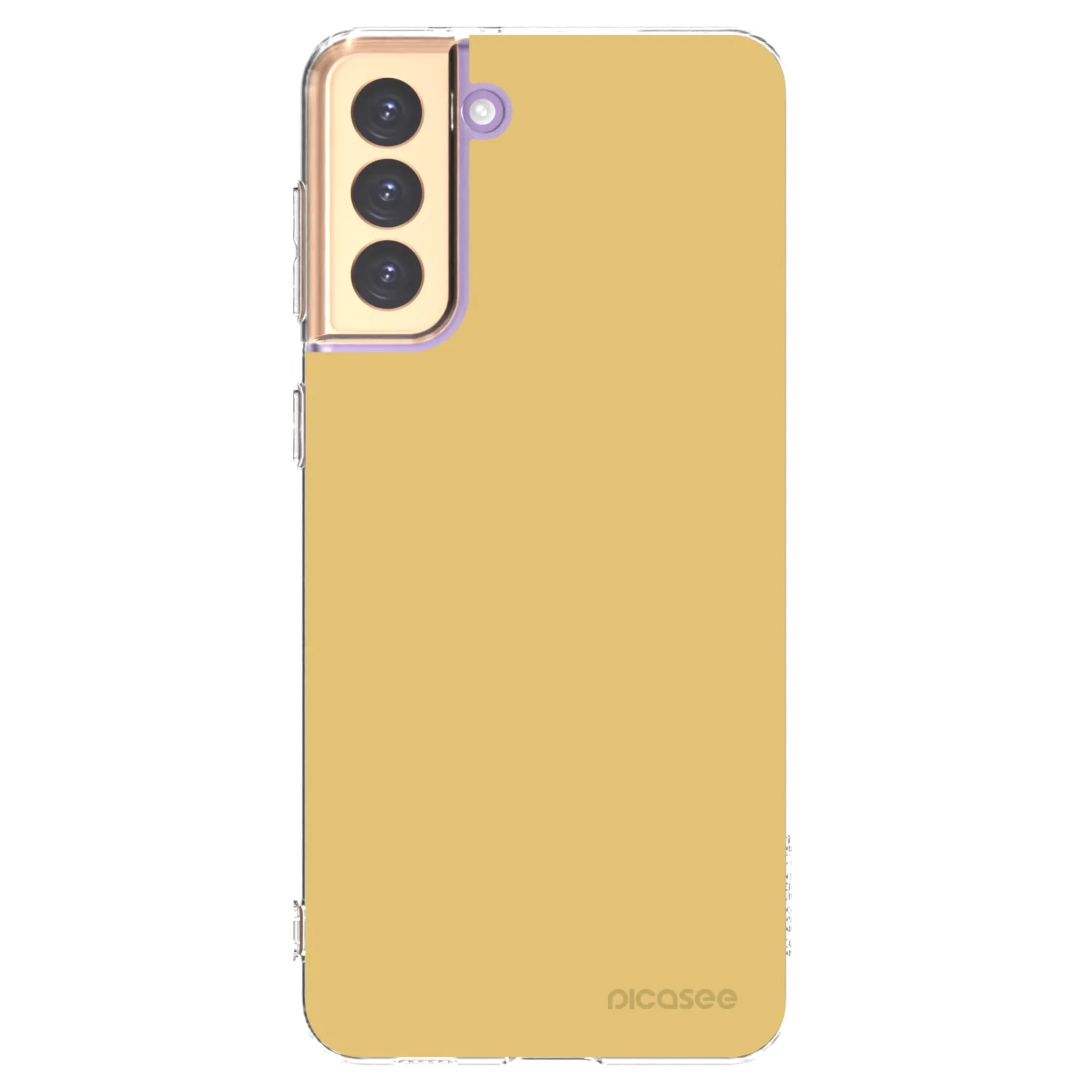 Picasee Samsung Galaxy S21+ 5G G996F Hülle - Transparentes Silikon - Canary Crystal
