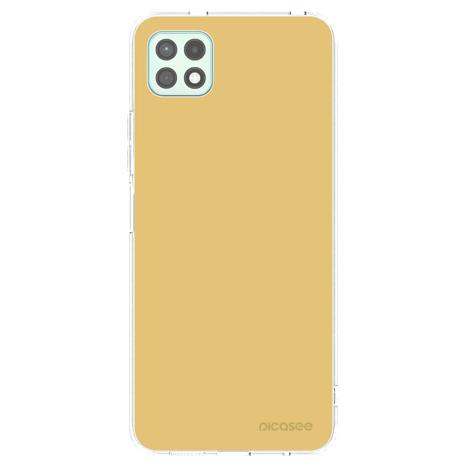 Picasee Samsung Galaxy A22 A226B 5G Hülle - Transparentes Silikon - Canary Crystal