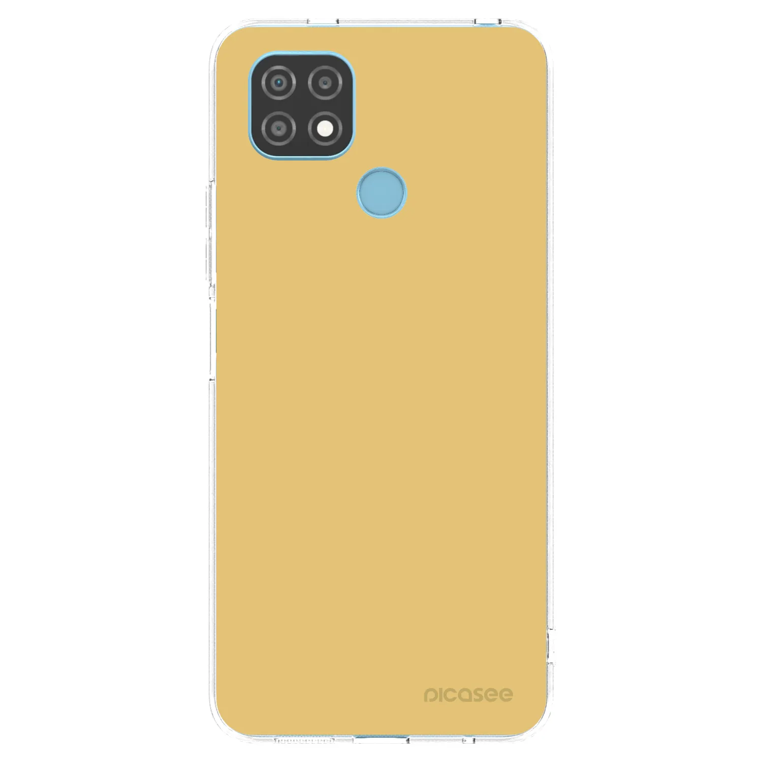 Picasee Realme C21 Hülle - Transparentes Silikon - Canary Crystal