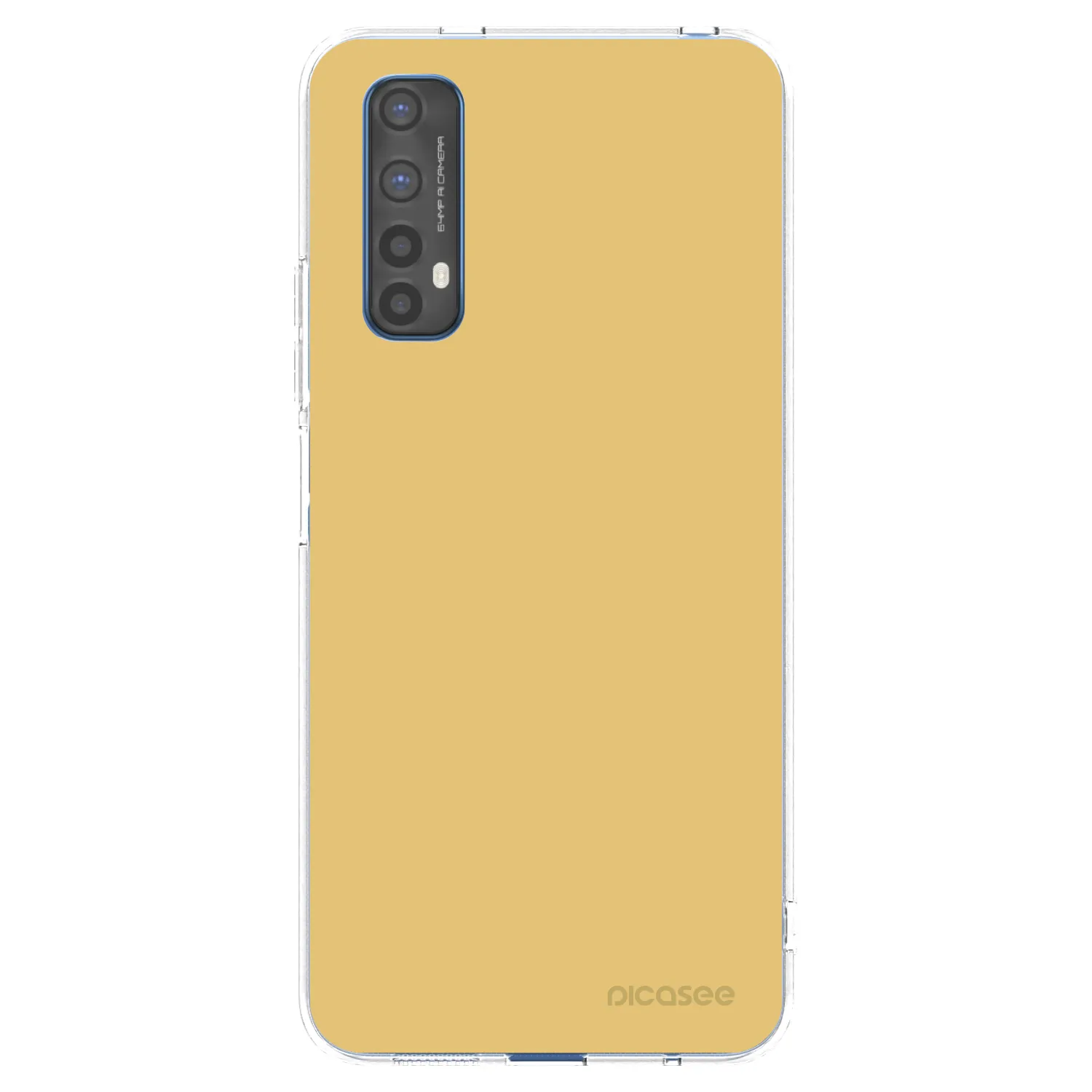 Picasee Realme 7 Hülle - Transparentes Silikon - Canary Crystal