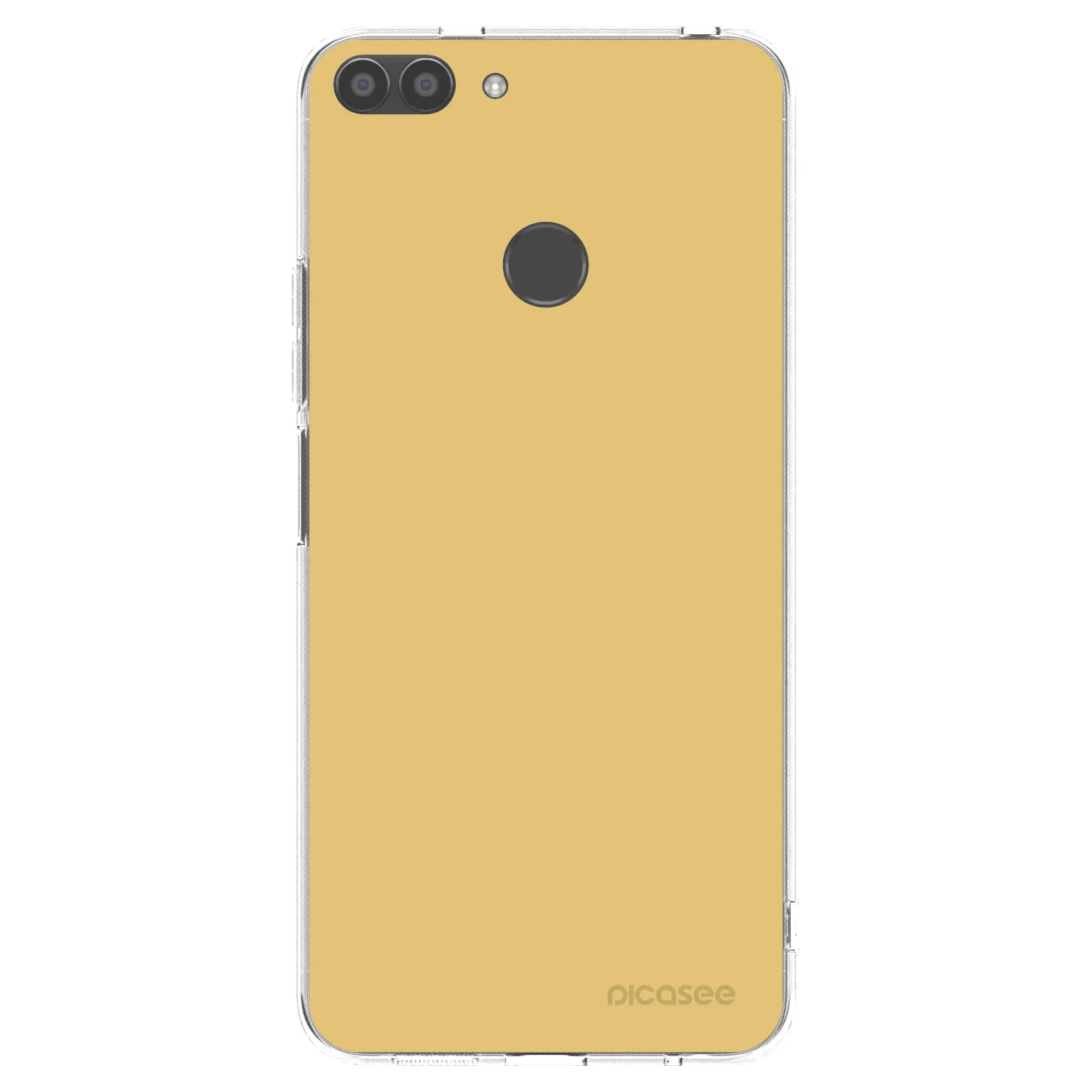 Picasee Huawei P Smart Hülle - Transparentes Silikon - Canary Crystal