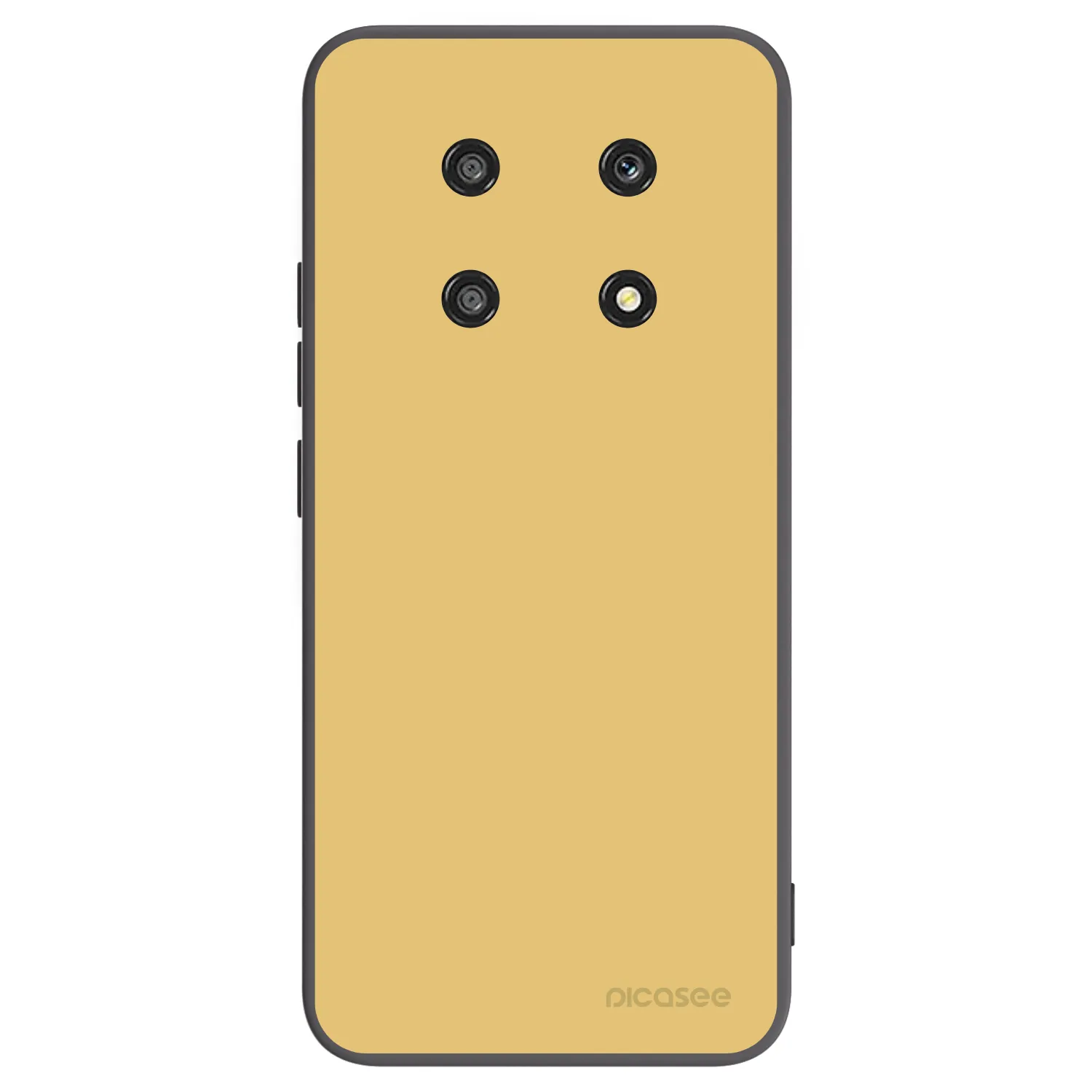 Picasee Honor Magic4 Lite 5G Hülle - Schwarzes Silikon - Canary Crystal
