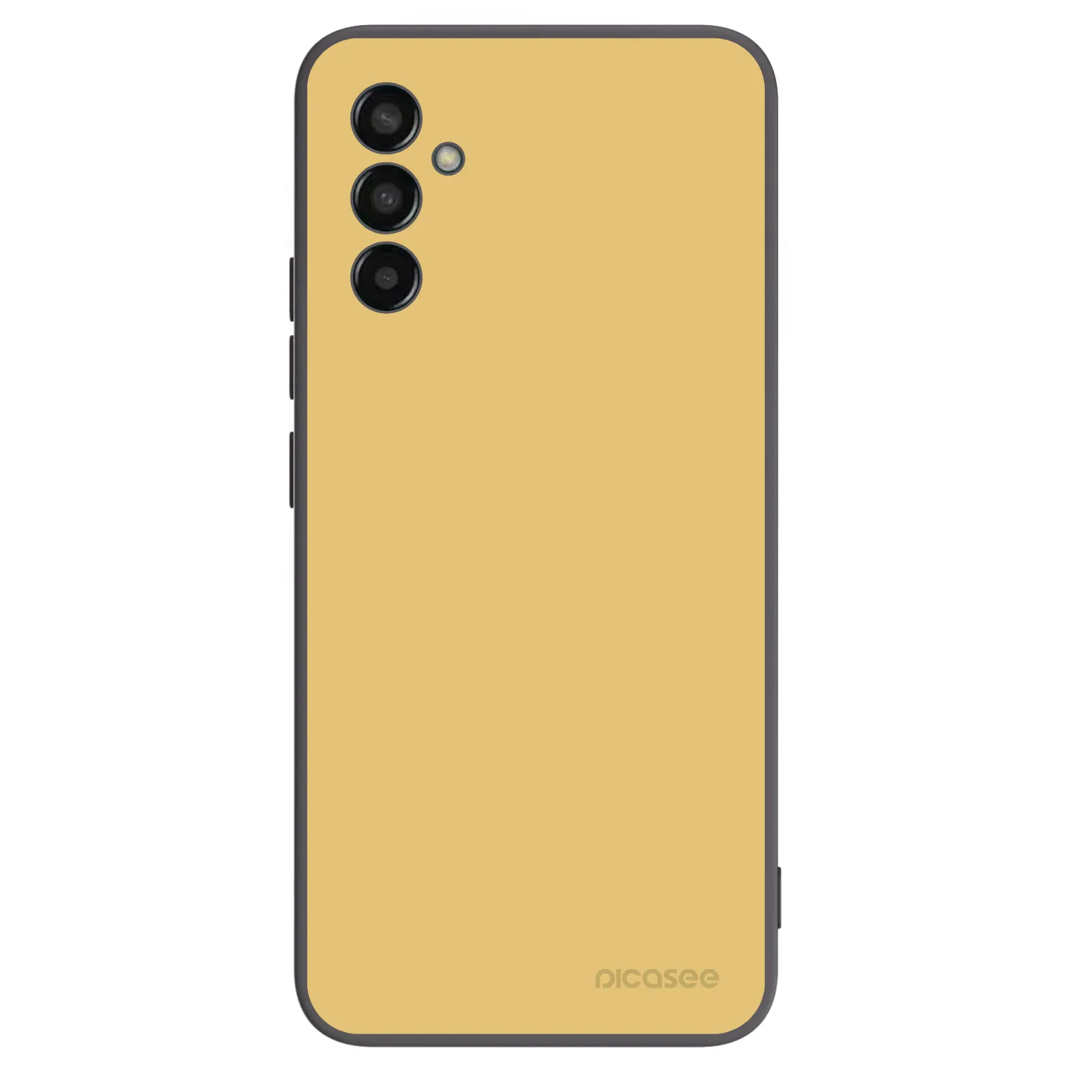 Picasee Samsung Galaxy M13 M135F Hülle - Schwarzes Silikon - Canary Crystal