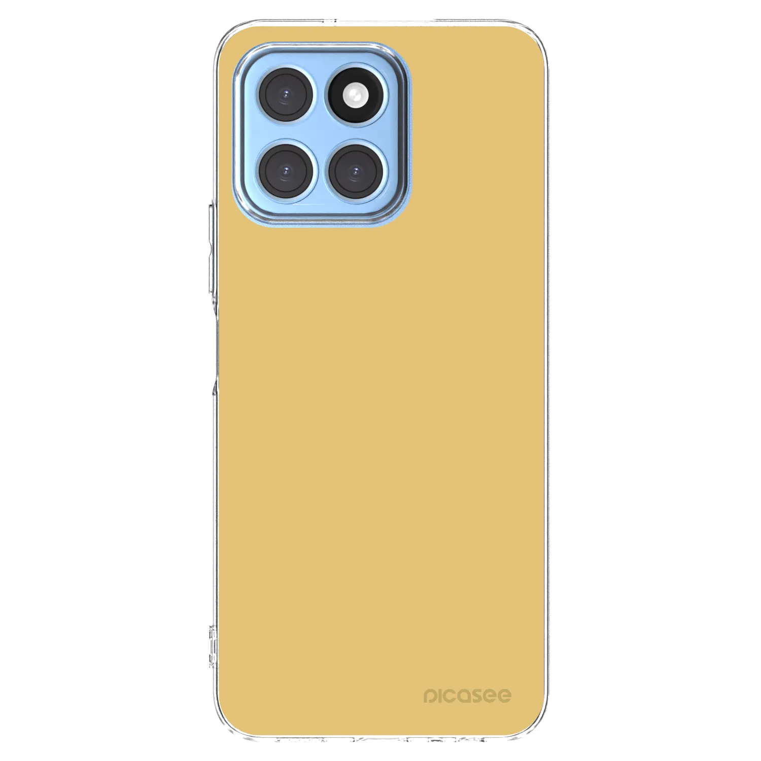 Picasee Honor X8 5G Hülle - Transparentes Silikon - Canary Crystal